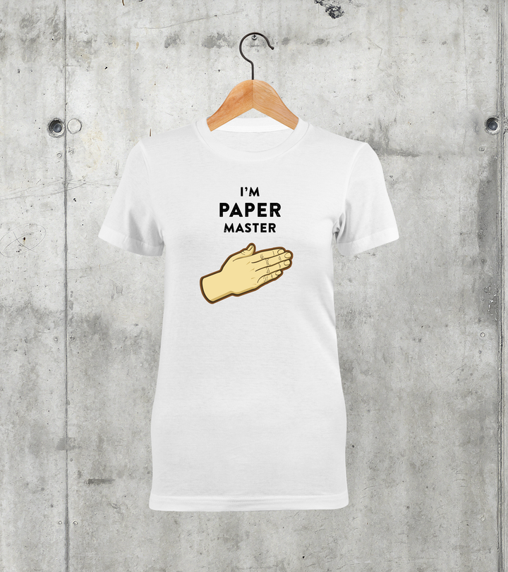 I'm paper master női póló