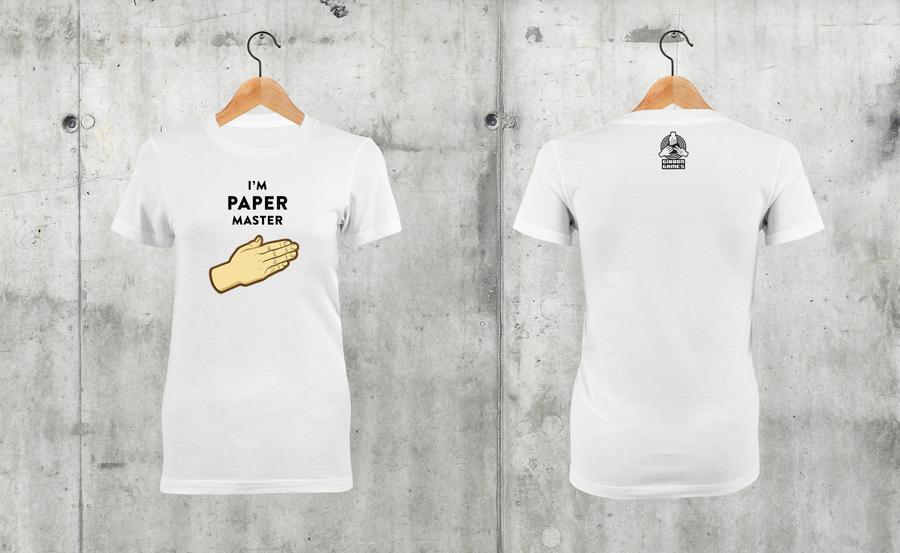 I'm paper master női póló