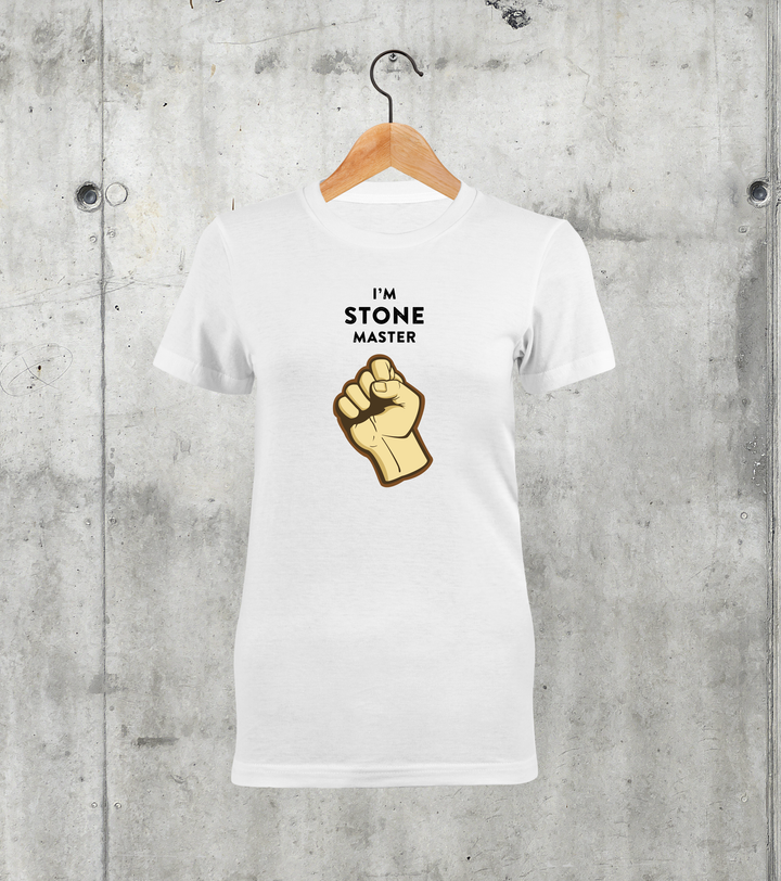 I'm stone master női póló